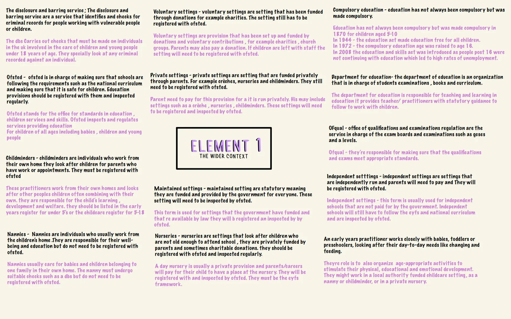 The disclosure and barring service; The disclosure and
barring service are a service that identifies and checks for
criminal records for peo
