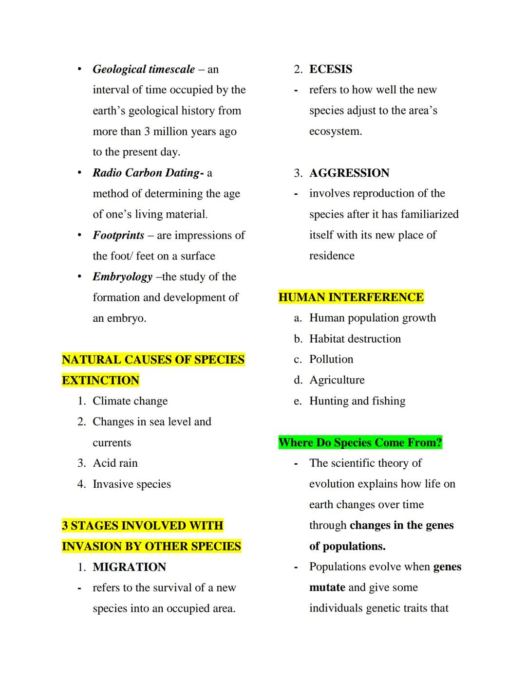 BIODIVERSITY
• Refers to a variety of life on
earth today that consist of
millions of distinct biological
species
• the diversity of genes