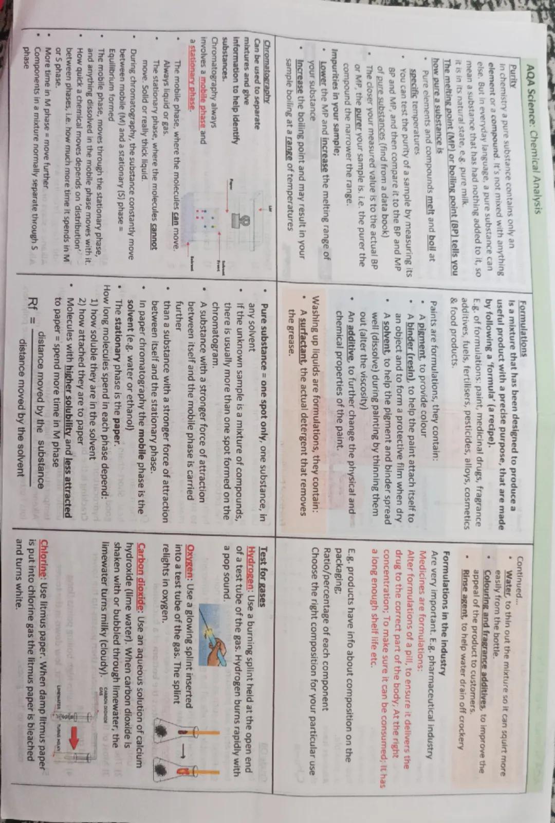 AQA Science: The rate and extent of chemical change
The rate of a reaction can be measured by the rate
at which a reactant is used up, or t