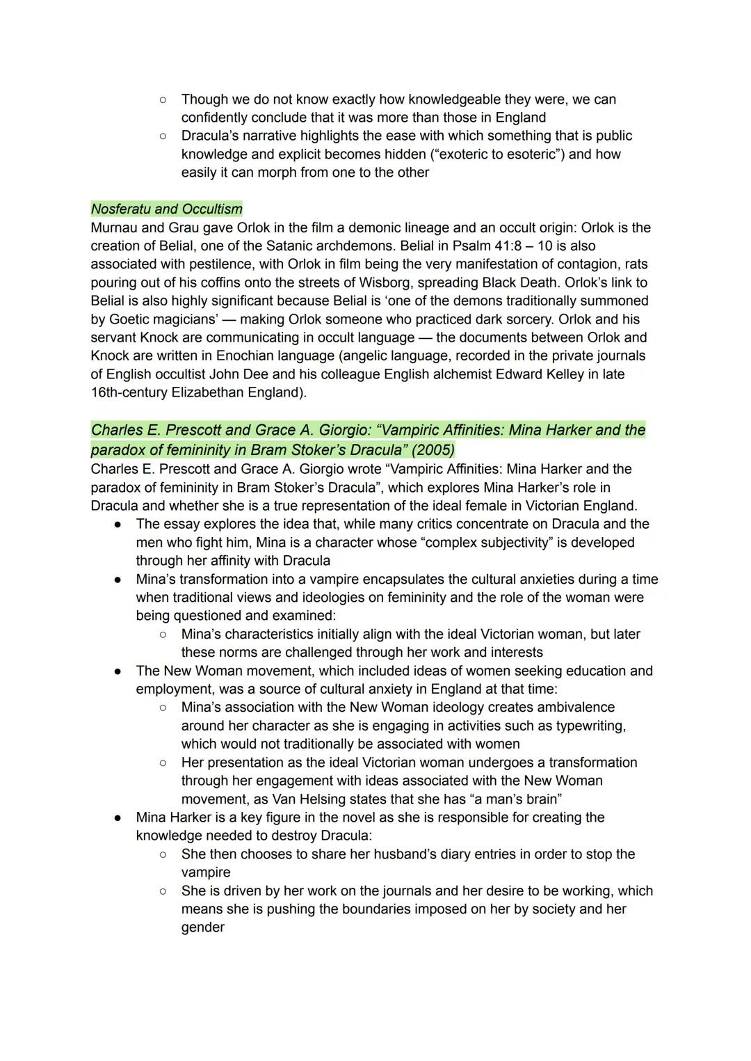 dracula critical
interpretations
Christine Ferguson: "Dracula and the Occult" (2017)
Christine Ferguson is a Professor in English Studies an
