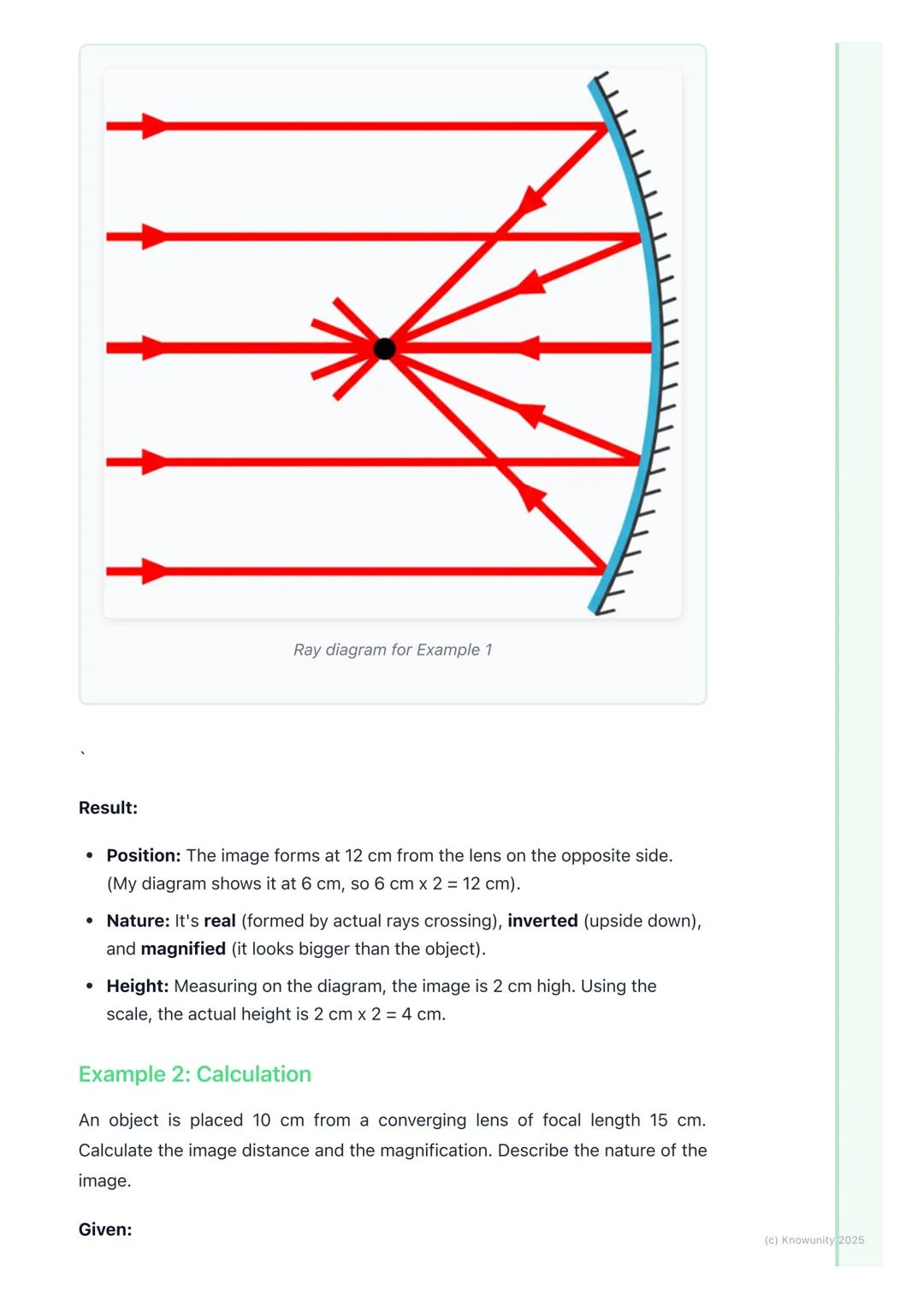 # Lenses
Introduction to lenses
Lenses are curved pieces of transparent material (like glass or plastic) that
refract light. Refraction is