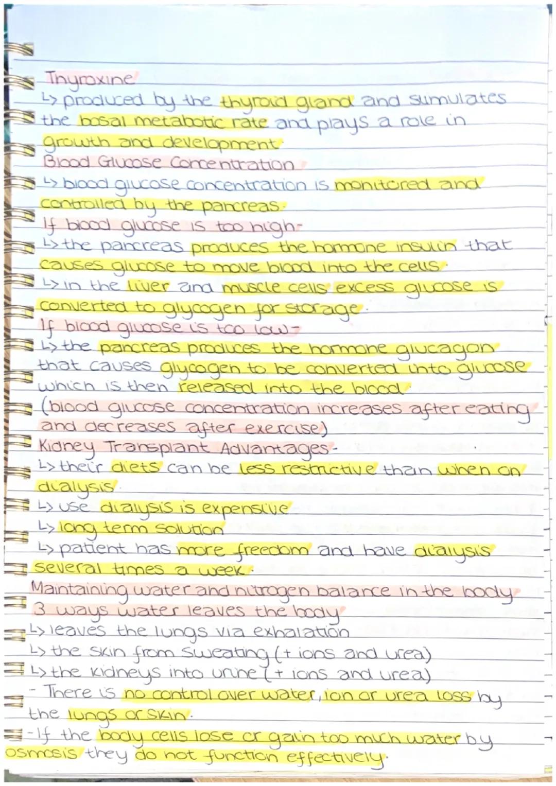 HOMEO STASIS AND
RESPO N SE
The Pituitary Gland
↳ called the 'master gland' which secretes several
hormones into the blood in response to b