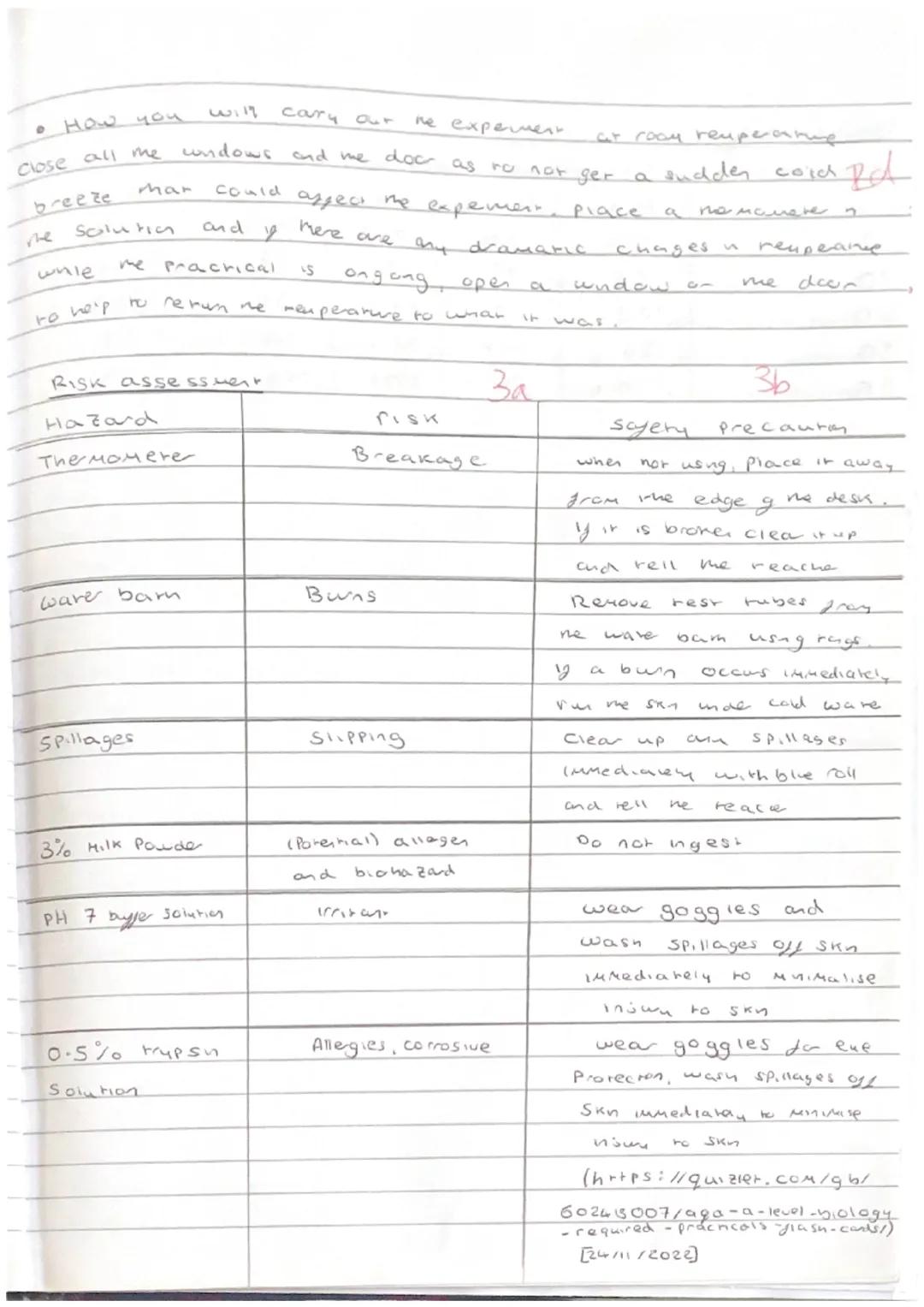 Apparatus & Techniques covered:
A use appropriate apparatus to record a range of quantitative measurements
B. use appropriate instrumentatio