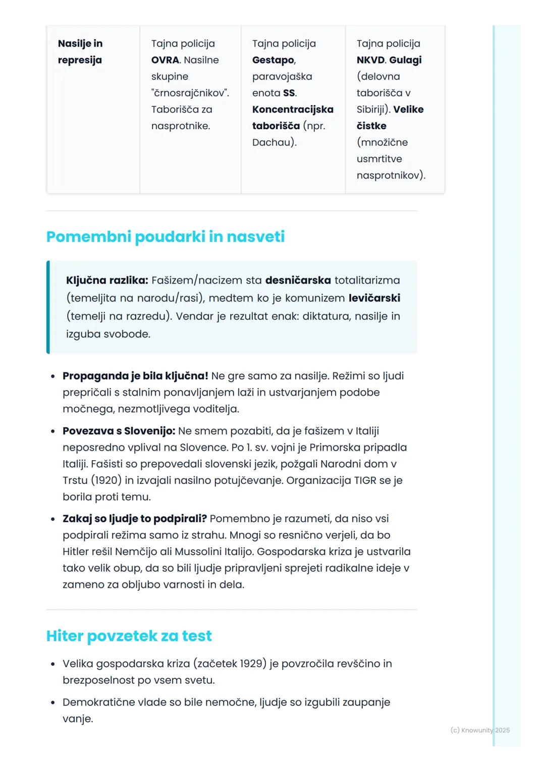 # Gospodarska kriza in vzpon
totalitarizmov (fašizem,
nacizem, komunizem)
## Uvod v gospodarsko krizo in totalitarizme
Po prvi svetovni vo