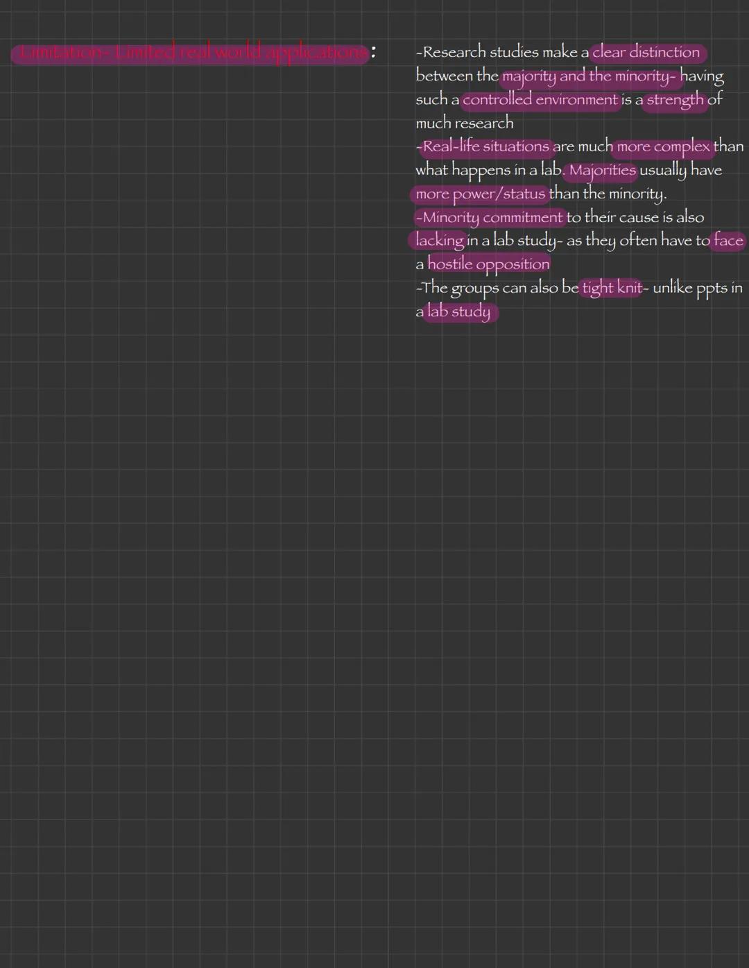 Minority Influence
Minority Influence- a minority rejects the established norm of the majority
of group members and persuade the majority to