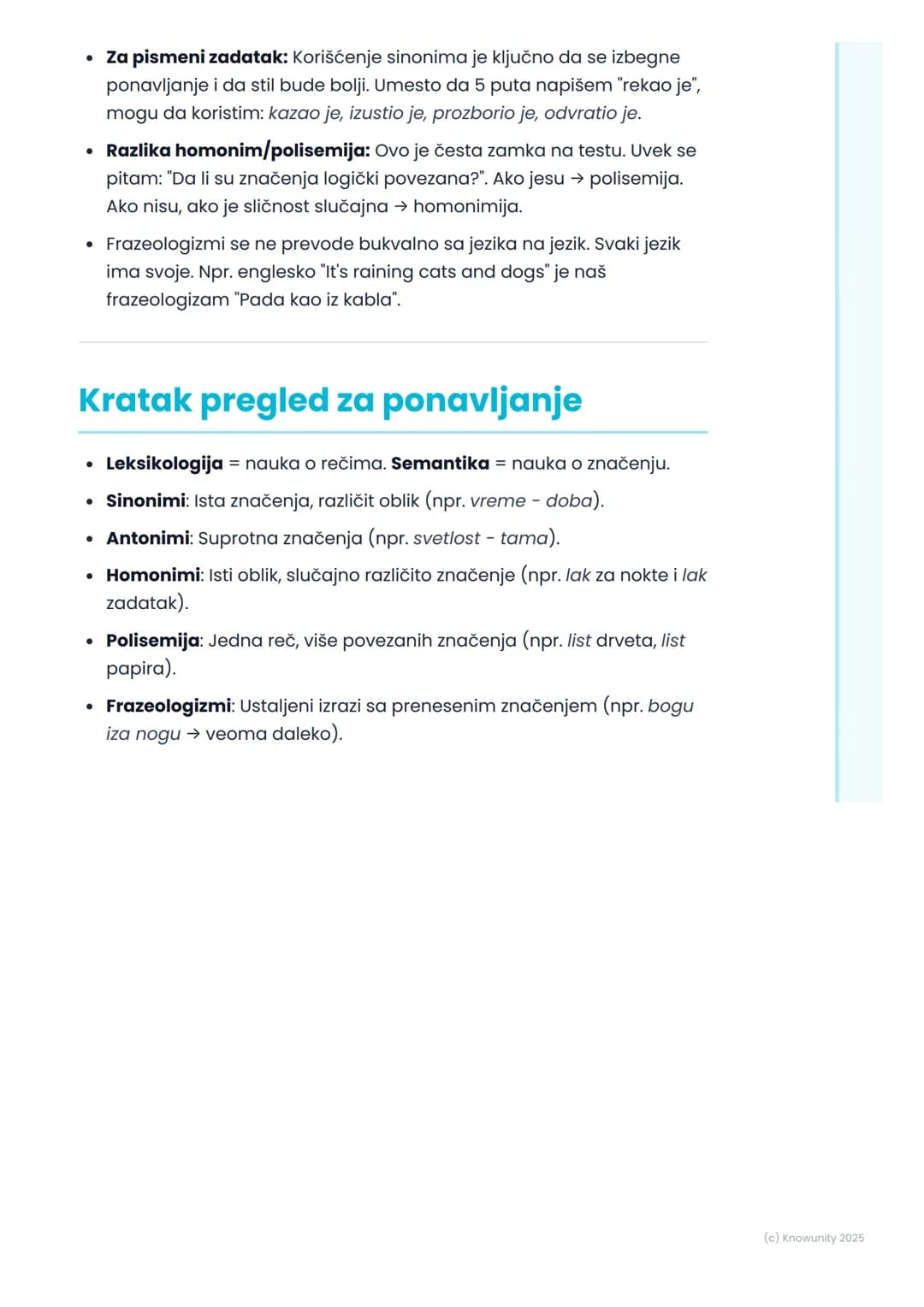 # Semantika i leksikologija
## Uvod u semantiku i leksikologiju
Leksikologija je nauka o rečima, tj. o ukupnom rečničkom blagu jednog
jezi