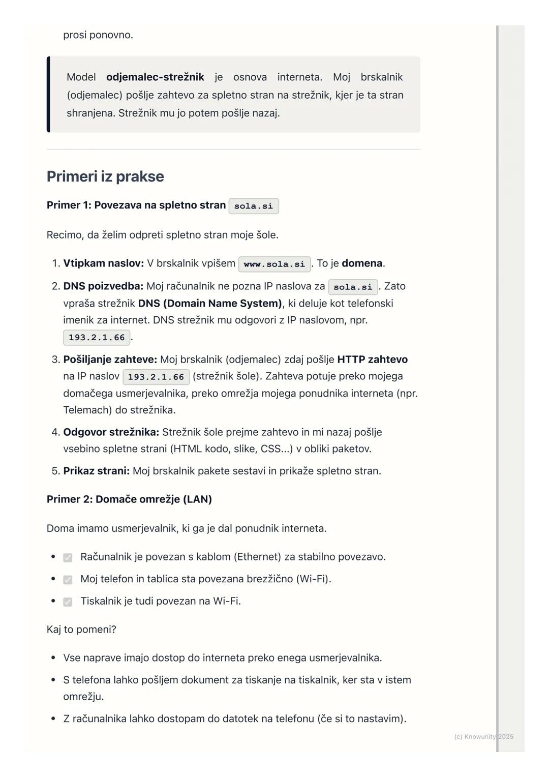 # Računalniška omrežja
Uvod v računalniška omrežja
Računalniško omrežje je v bistvu skupina dveh ali več med seboj povezanih
računalnikov