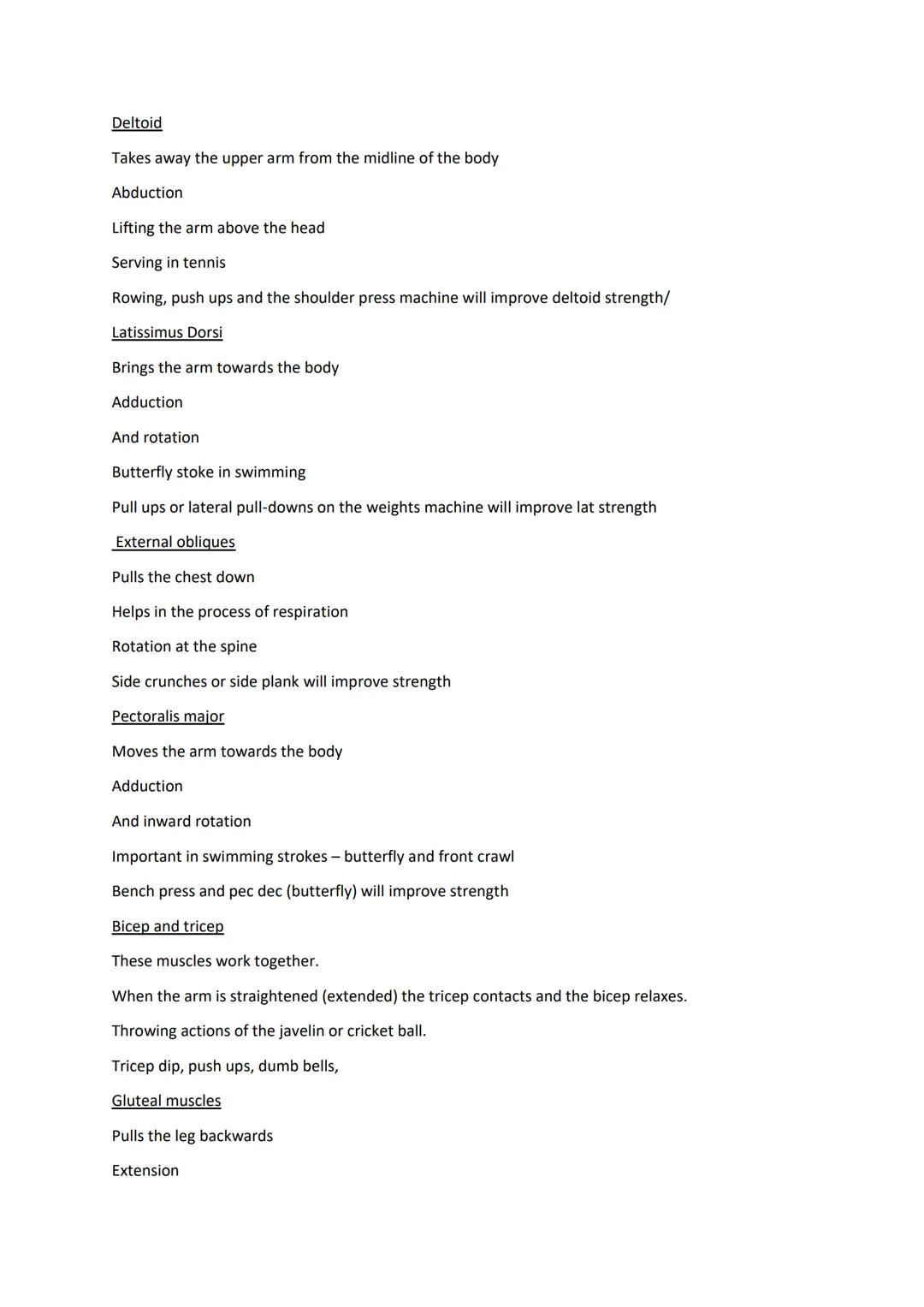 C/w
muscles
12/10/2020
Learning Objectives
All students will be able to identify various muscles of the body. (L3). All muscles. (L7-9)
All