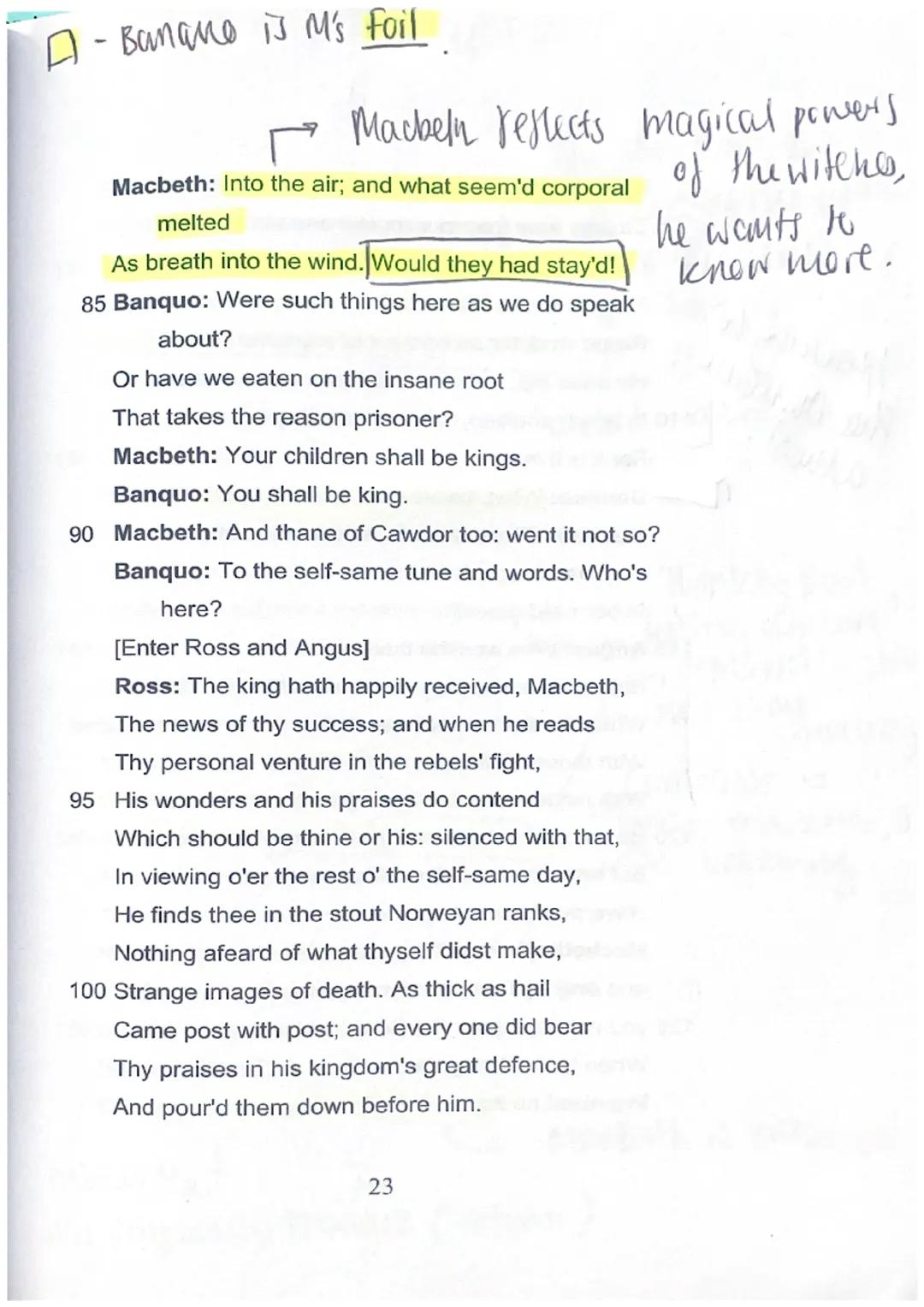 Pathetic falacy: ominous setting, witches are in
power
↳ may have the ability to infwence the elements.
Scene I. I. A desert Heath.
Act I
↓