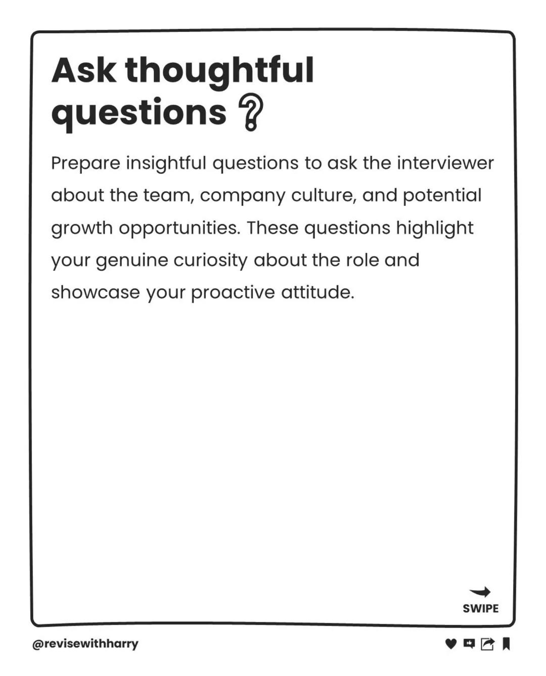# Mastering
job
interviews
PREPARING FOR LIFE
@revisewithharry Research the
company
Dive into the company's background, its mission,
co