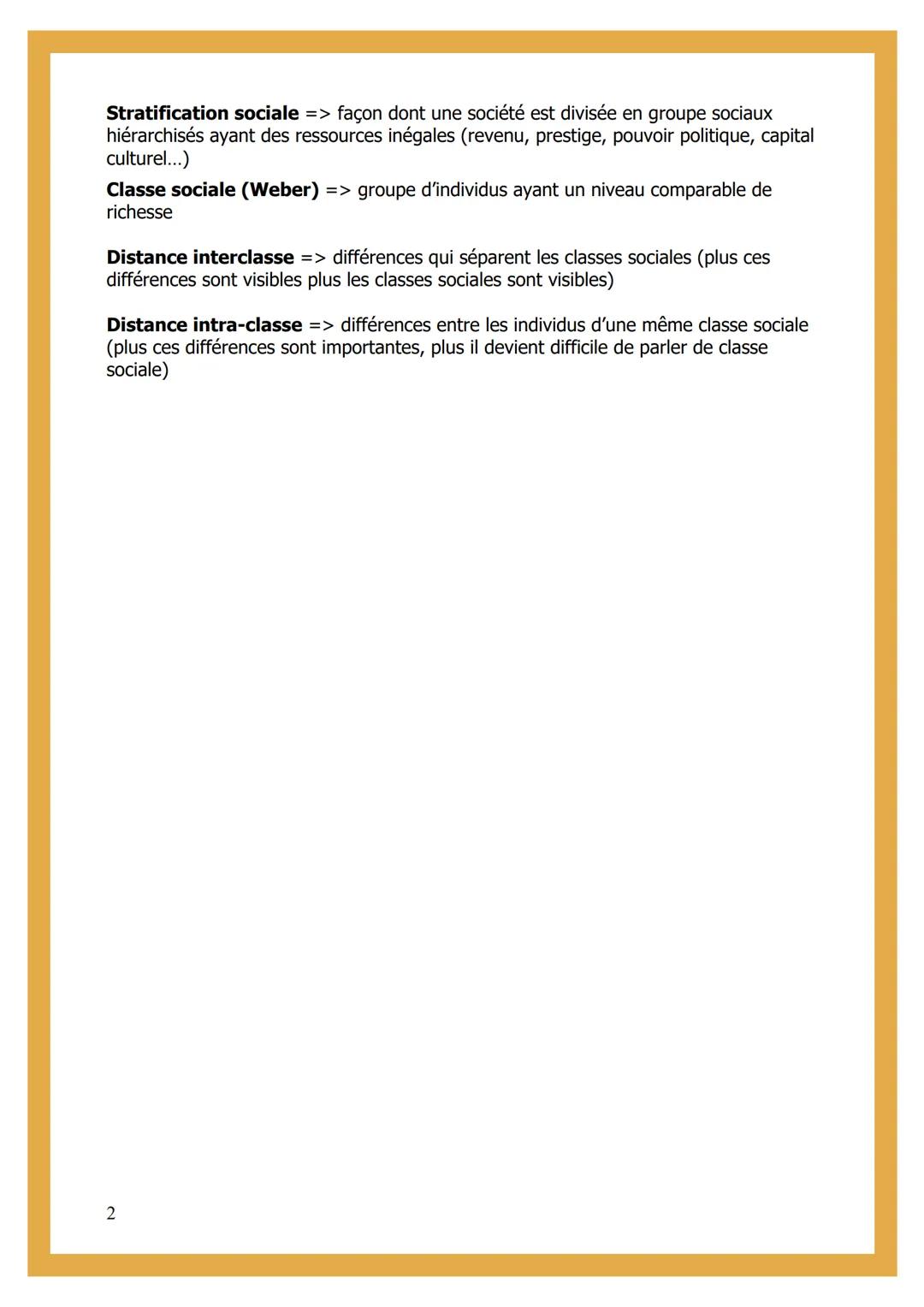 # STRUCTURE DE LA
# SOCIETE FRANÇAISE
## DÉFINITIONS
PCS (professions et catégories socioprofessionnelles) => système de
classement des in