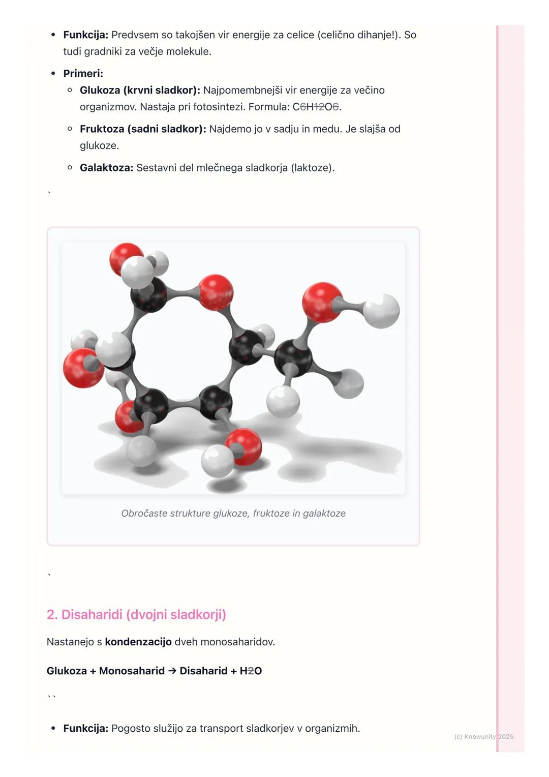 # Organske molekule: ogljikovi
hidrati
Uvod v ogljikove hidrate
Ogljikovi hidrati so ena od štirih glavnih skupin organskih molekul v živi