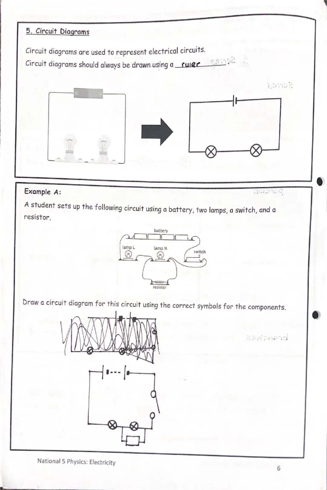 National 5
Physics
Electricity
Summary Notes National 5 Data Sheet
Speed of sound in materials
Speed of light in materials
Material
Speed in