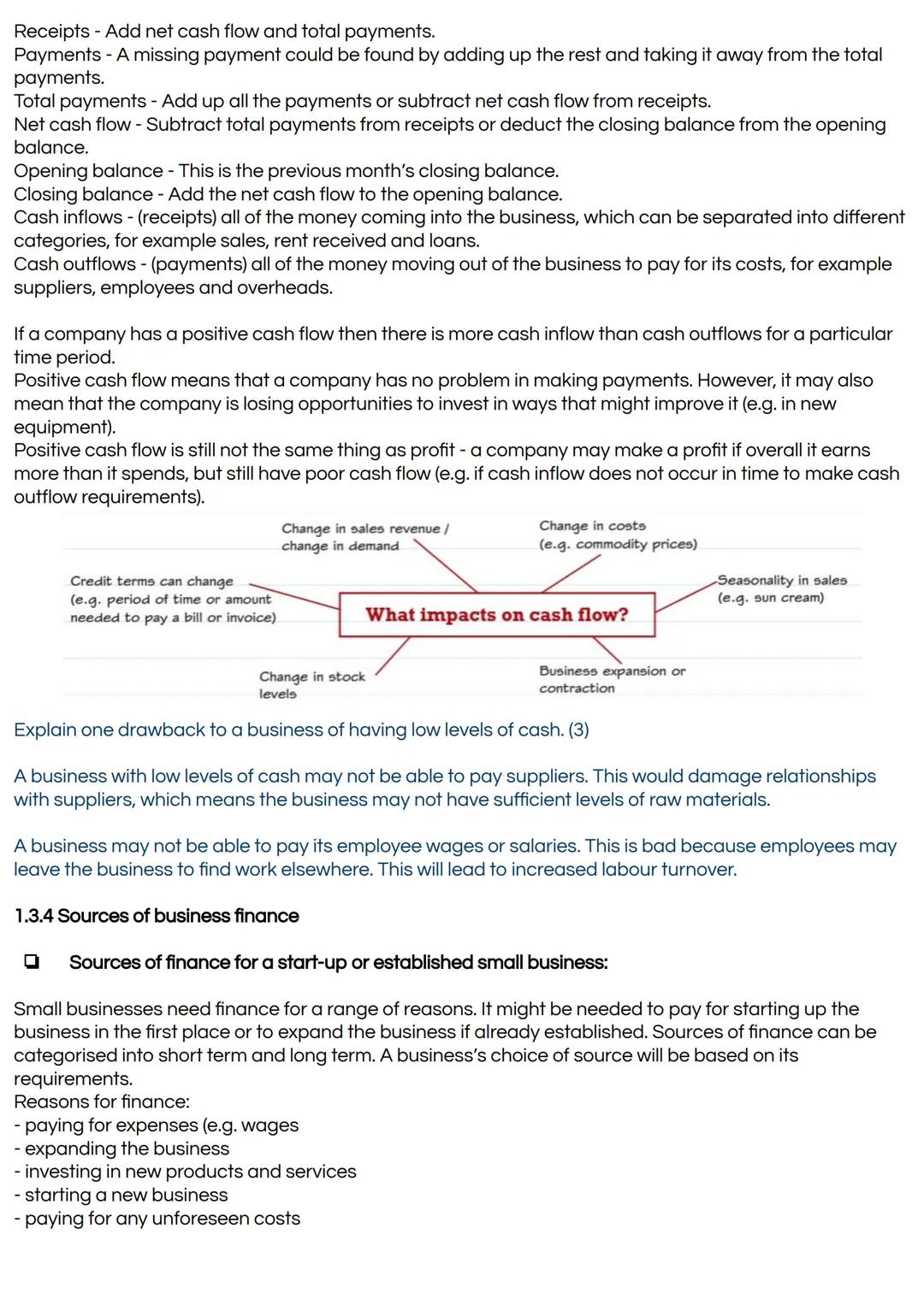 Edexcel Business Theme 1 Revision Notes PDF | Free A-level & GCSE ...