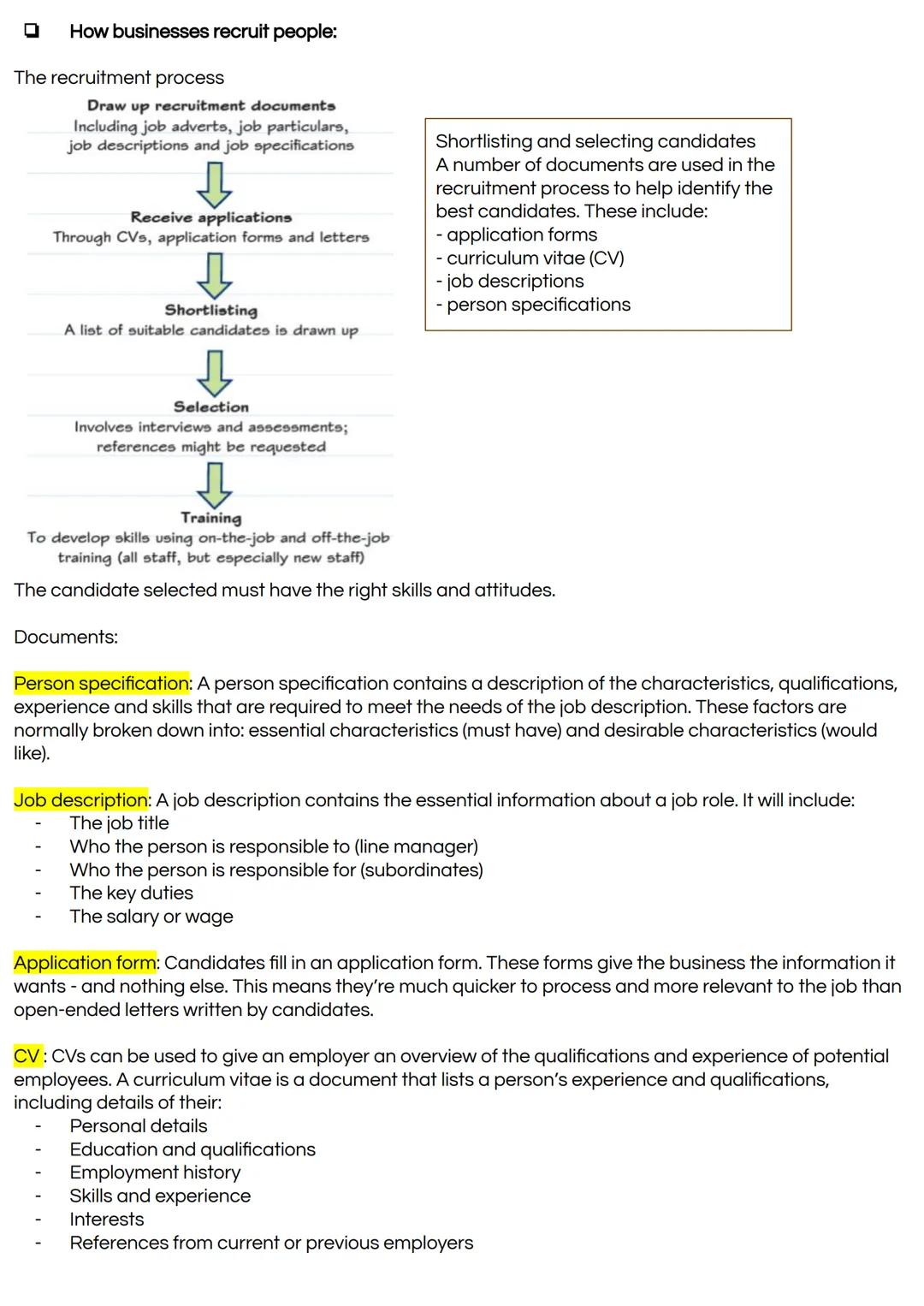 GCSE Edexcel Business Theme 2 Revision Notes (Business) - Knowunity